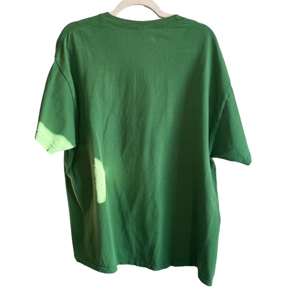 Y2K VTG John Deere Farm Equipment Graphic T Shirt Green Mens Size XL - Picture 6 of 6